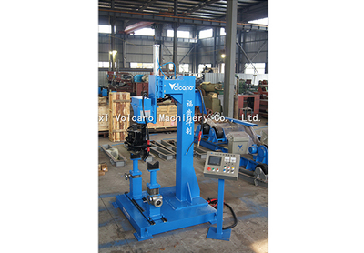 Circular seam welding machine for oil cylinder & oil port