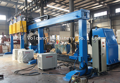 Circular seam welding machine with multi-torch (Exported to Bulgaria)